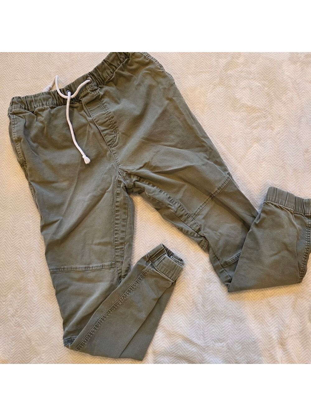 *4 For $25* Mens Divided Olive Green Joggers